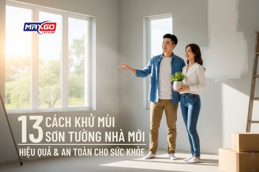 13 Cách Khử Mùi Sơn Tường Nhà Mới